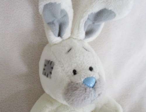 TATTY TEDDY'S FRIEND - SMALL  ME TO YOU 'MY BLUE NOSE FRIENDS' NO 3 - BLOSSOM THE BUNNY!