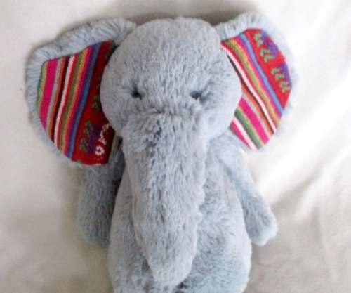 COLLECTABLE JELLYCAT ELEPHANT - SOFT AND CLEAN!