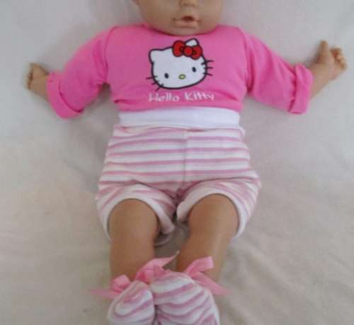 A LARGE VERY COLLECTABLE 58CM TALL 'KINGSTATE' BABY DOLL WITH THE SWEETEST MOUTH - GREAT CONDITION