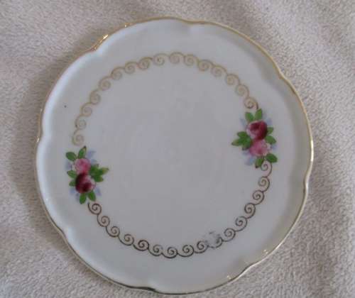 THE PRETTIEST, DELICATE PORCELAIN TEA SET TO DISPLAY WITH YOUR COLLECTABLE BEARS AND DOLLS!