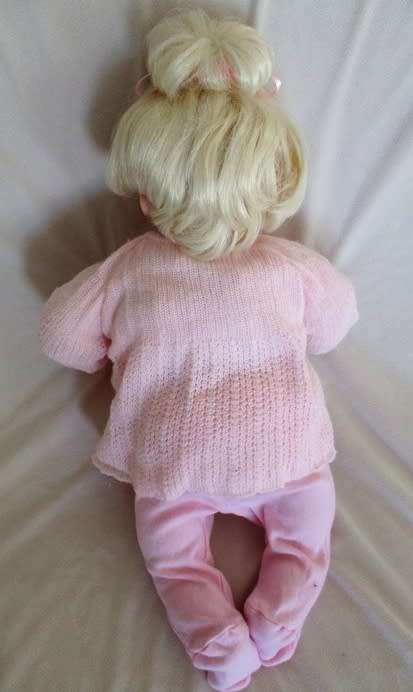 JUST THE SWEETEST 52CM TALL VINTAGE BABY DOLL WITH GORGEOUS BIG OPEN/CLOSE EYES!!