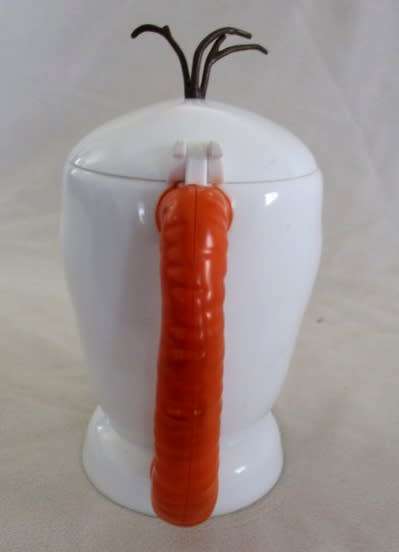 OLAF FROM DISNEY'S FROZEN - SUCH A CUTE LARGE HARD PLASTIC LIDDED MUG!