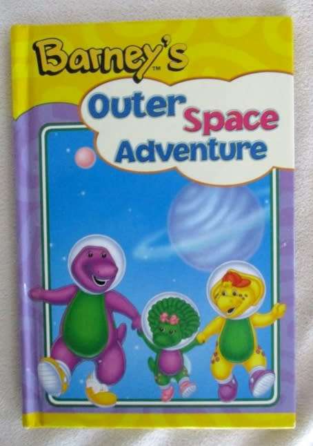BARNEY'S OUTER SPACE ADVENTURE - HARCOVER IN GREAT CONDITION