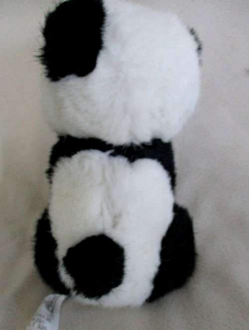 A CUTE, SMALL, COLLECTABLE IKEA, SWITZERLAND PANDA BEAR