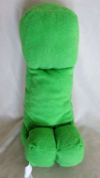 UNUSUAL CHARACTER TOY - OFFICIAL SPINMASTER 34CM TALL MINECRAFT CREEPER WITH SOUND!!