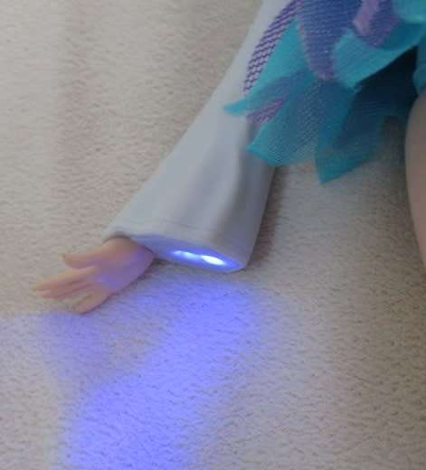 FOR CRYPTO MINER ONLY - ELSA FROM DISNEY'S FROZEN WITH FLASHING LIGHT UNDER SLEEVE