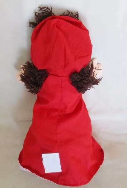 TOPSY TURVY DOLL - 3-SIDED LITTLE RED RIDING HOOD - GREAT FOR STORY TIME!!