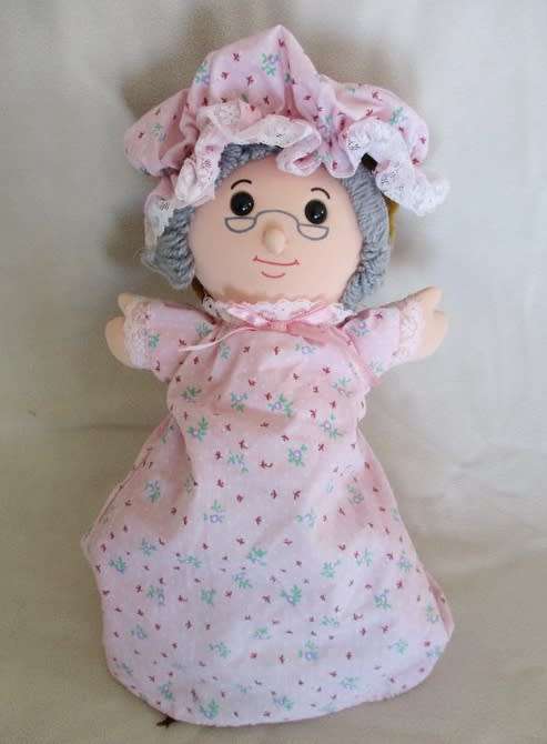 TOPSY TURVY DOLL - 3-SIDED LITTLE RED RIDING HOOD - GREAT FOR STORY TIME!!