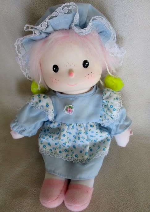 TWO CUTE PRECIOUS MOMENTS-LIKE DOLLS