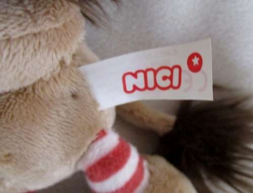 TWO CUTE SMALL COLLECTABLE NICI TOYS - A WOLF IN SHEEP'S CLOTHING AND A PIRATE LION!