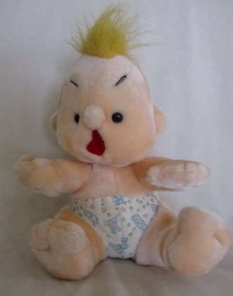A RATHER DIFFERENT PLUSH BABY DOLL