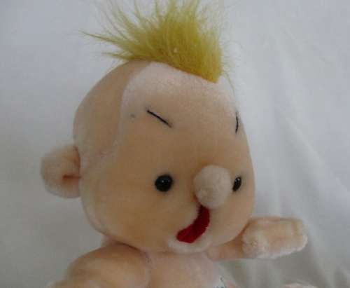 A RATHER DIFFERENT PLUSH BABY DOLL