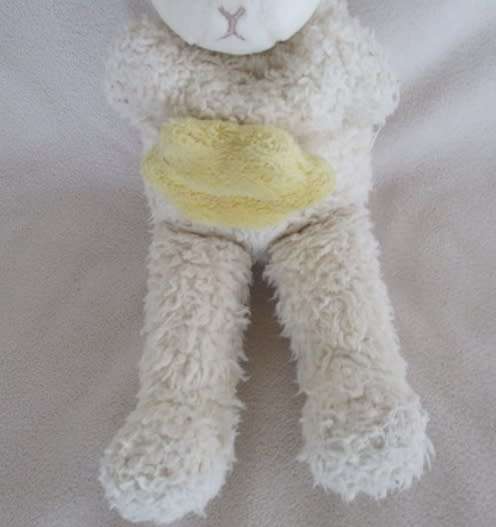 21CM TALL STEIFF LAMB WITH STEIFF BUTTON IN EAR - EAN NO.232374