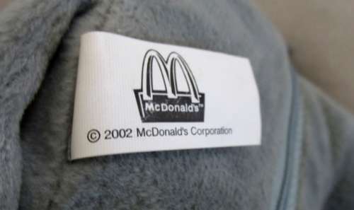 THIS IS SAM THE 21CM (SITTING) TALL SINGING, SWAYING DONKEY MADE FOR McDONALDS