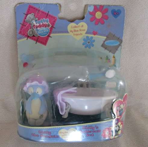 TATTY TEDDY & MY BLUE NOSE FRIENDS - CHILLY THE PENGUIN BATHROOM SET - STILL SEALED