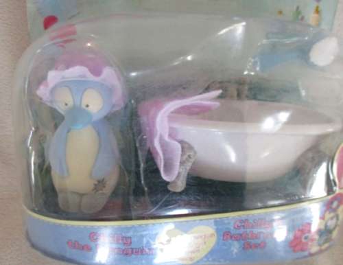TATTY TEDDY & MY BLUE NOSE FRIENDS - CHILLY THE PENGUIN BATHROOM SET - STILL SEALED