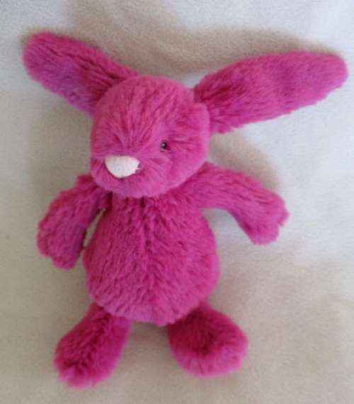 FOR ANKE AND YOLANDIE ONLY - A TINY COLLECTABLE JELLYCAT BUNNY RABBIT