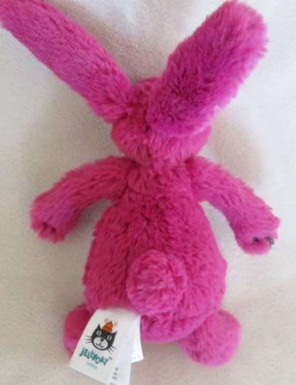 FOR ANKE AND YOLANDIE ONLY - A TINY COLLECTABLE JELLYCAT BUNNY RABBIT