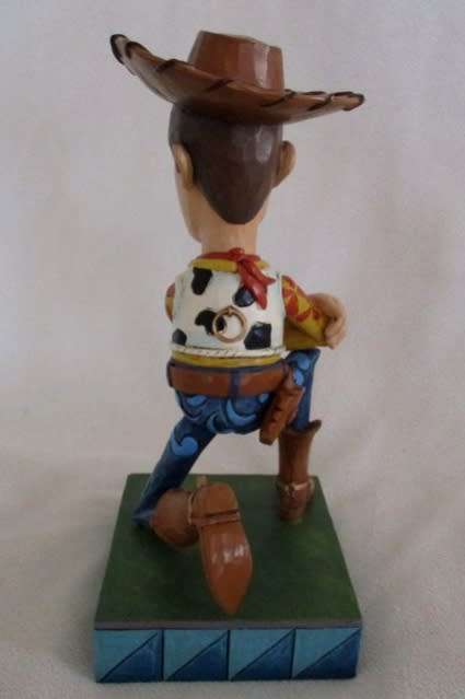 HIGHLY COLLECTABLE JIM SHORE FOR ENESCO - WOODY FROM DISNEY'S TOY STORY - HOWDY PARTNER (RETIRED)