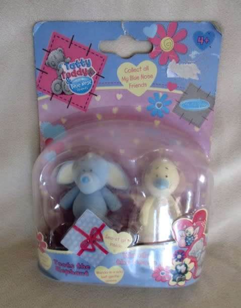TATTY TEDDY & MY BLUE NOSE FRIENDS -TOOTS THE ELEPHANT AND WANDA THE GOOSE - STILL SEALED