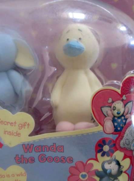 TATTY TEDDY & MY BLUE NOSE FRIENDS -TOOTS THE ELEPHANT AND WANDA THE GOOSE - STILL SEALED
