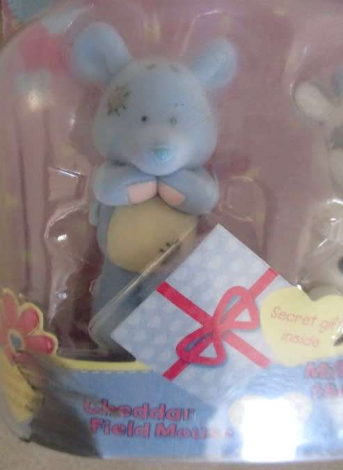 TATTY TEDDY & MY BLUE NOSE FRIENDS - CHEDDAR FIELD MOUSE AND MILKSHAKE THE COW- STILL SEALED