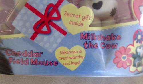 TATTY TEDDY & MY BLUE NOSE FRIENDS - CHEDDAR FIELD MOUSE AND MILKSHAKE THE COW- STILL SEALED