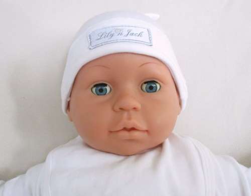 VERY LARGE VINTAGE 1997 SIMBA 62CM TALL BABY ANGEL DOLL IN GORGEOUS, NEW LILY 'N JACK OUTFIT