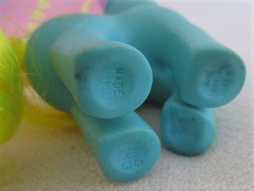 ADORABLE HASBRO G1 MY LITTLE PONY - BABY BUZZER - WITH WINGS - 1985 - MADE IN HONG KONG