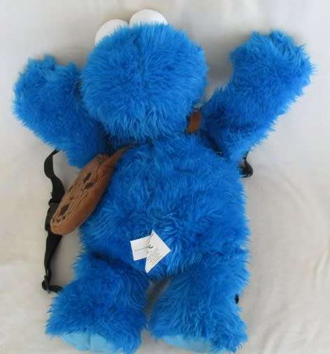 A SPECIAL BACK BAG - MUPPET ELMO FROM SESAME STREET - BLUE VERSION