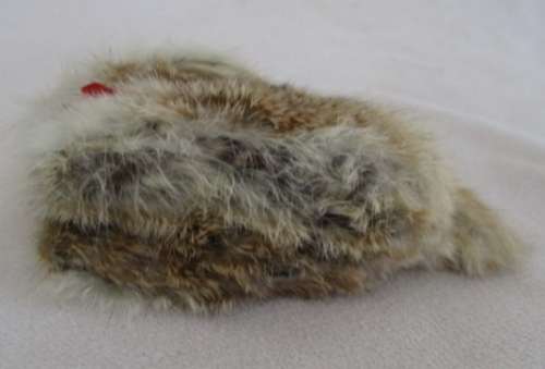 THE SOFTEST, CUTEST BUNNY RABBIT MADE FROM ARTIFICIAL 'REAL FUR'