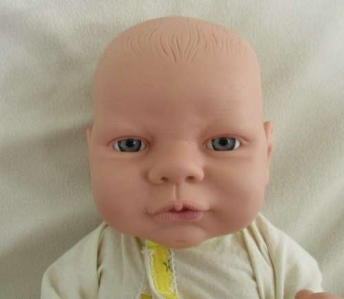 A 2004 ALL VINYL CITITOY BABY DOLL WITH THE MOST GORGEOUS BABY WRINKLES!