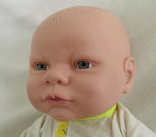 A 2004 ALL VINYL CITITOY BABY DOLL WITH THE MOST GORGEOUS BABY WRINKLES!