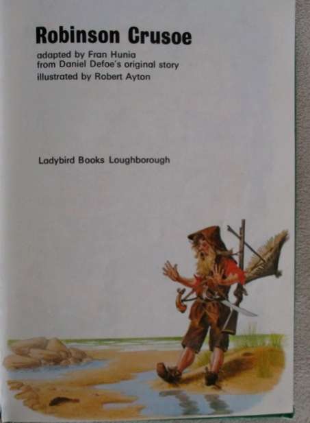 1978 - READ IT YOURSELF LEVEL 5 LADYBIRD BOOK - ROBINSON CRUSOE