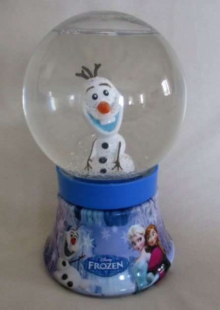 LARGE SNOW GLOBE - OLAF FROM DISNEY'S FROZEN