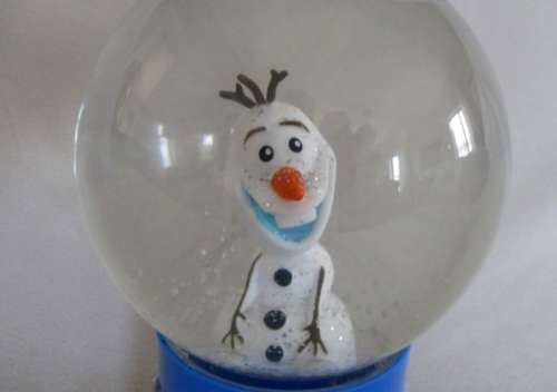 LARGE SNOW GLOBE - OLAF FROM DISNEY'S FROZEN