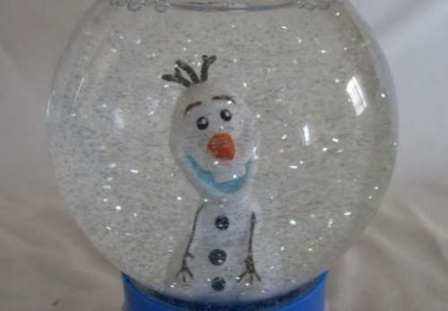 LARGE SNOW GLOBE - OLAF FROM DISNEY'S FROZEN