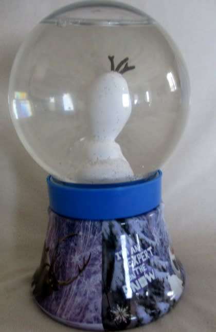 LARGE SNOW GLOBE - OLAF FROM DISNEY'S FROZEN