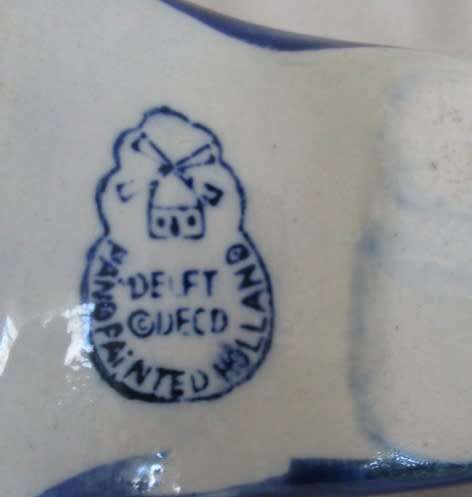 SOME OUT-OF -THE-ORDINARY VINTAGE HAND PAINTED DELFT ITEMS