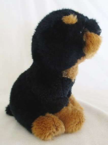 A HERMANN, GERMANY PUP WITH 'TEDDY-HERMANN' LABEL!