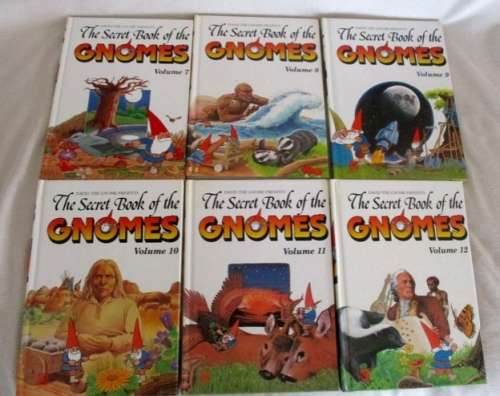 BEAUTIFULLY ILLUSTRATED, GREAT FUN AND EDUCATIONAL - THE SECRET BOOK OF THE GNOMES - 24 HARD COVERS
