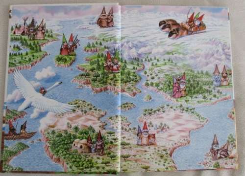 BEAUTIFULLY ILLUSTRATED, GREAT FUN & EDUCATIONAL - AROUND THE WORLD WITH THE GNOMES - 23 HARD COVERS