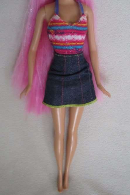 MATTEL BARBIE DOLL WITH LOVELY LONG SOFT PINK HAIR
