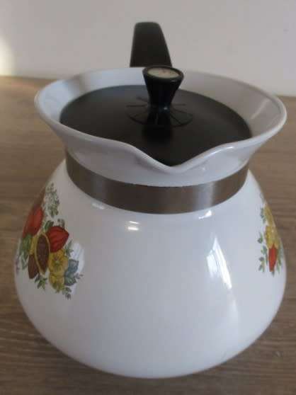 VINTAGE 6 CUP CORNING WARE RENCH SPICE/SPICE OF LIFE COFFEE POT