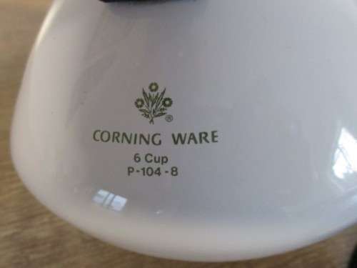 VINTAGE 6 CUP CORNING WARE RENCH SPICE/SPICE OF LIFE COFFEE POT