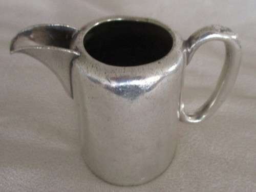 SET OF VINTAGE 1930's WALKER AND HALL SHEFFIELD A1 HARD & SILVER SOLDERED COFFEE POTS AND CREAMERS