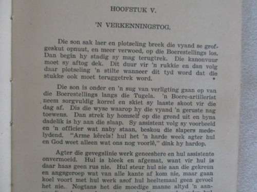 1944 HARDEBAND - DIE EENOOG-VERKENNER DEUR A. DU BIEL - 'N BOEREOORLOG VERHAAL