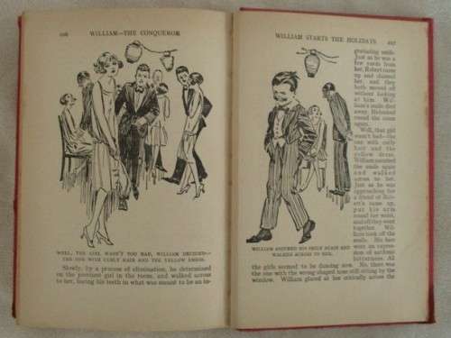 1961 HARD COVER - ONE IN WILLIAM SERIES BY RICHMAL CROMPTON - WILLIAM THE CONQUEROR