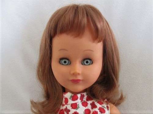 SO RARE! VINTAGE 1960's ORIGINAL SEBINO, ITALY 48CM DOLL MADE EXCUSIVELY FOR SINGER SEWING MACHINES