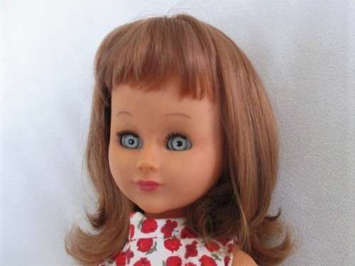 SO RARE! VINTAGE 1960's ORIGINAL SEBINO, ITALY 48CM DOLL MADE EXCUSIVELY FOR SINGER SEWING MACHINES